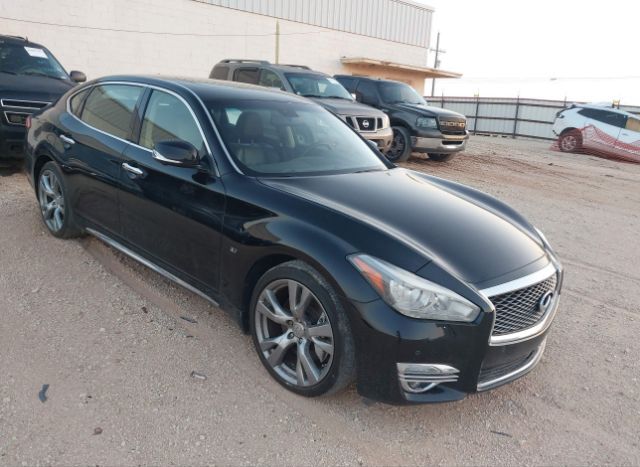 Salvage 2016 Infiniti Q70L For Sale In Hawley TX JN1BY1PP8GM******