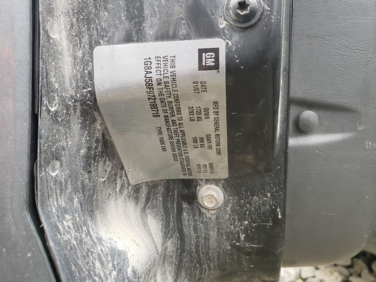 2007 SATURN ION for Sale