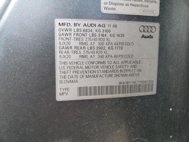 2007 AUDI Q7 3.6 QUATTRO PREMIUM for Sale