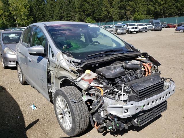 Salvage Car Ford C Max Energi 17 Silver For Sale In Graham Wa Online Auction 1fadp5eu2hl1034