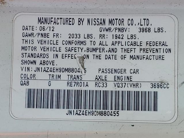 2013 NISSAN 370Z BASE for Sale
