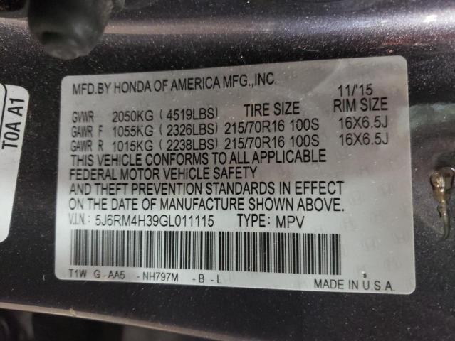 2016 HONDA CR-V LX for Sale