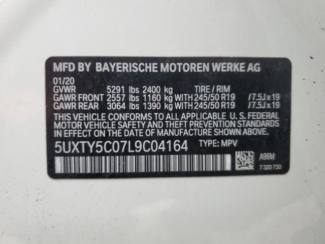 2020 BMW X3 XDRIVE30I for Sale