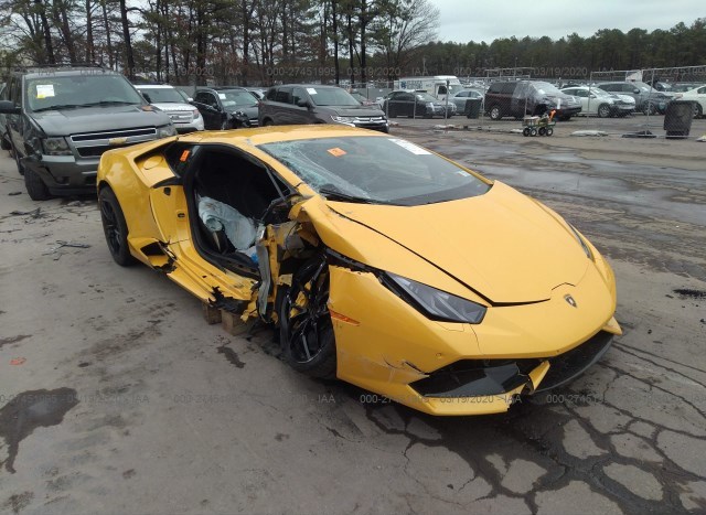 Auction Ended Salvage Car Lamborghini Huracan 2015 Yellow Is Sold In