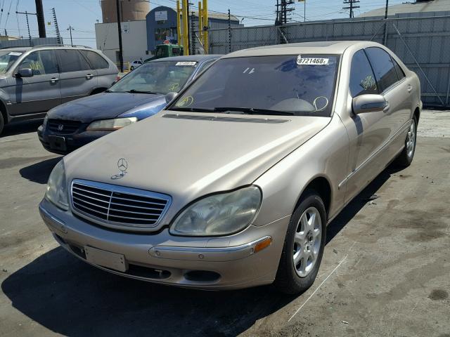 Salvage Car Mercedes Benz S Class 01 Brown For Sale In Sun Valley Ca Online Auction Wdbng70j71a