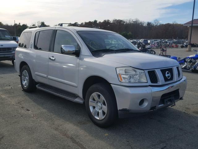 used car nissan armada 2004 silver for sale in exeter ri online auction 5n1aa08b24n726454 used car nissan armada 2004 silver for