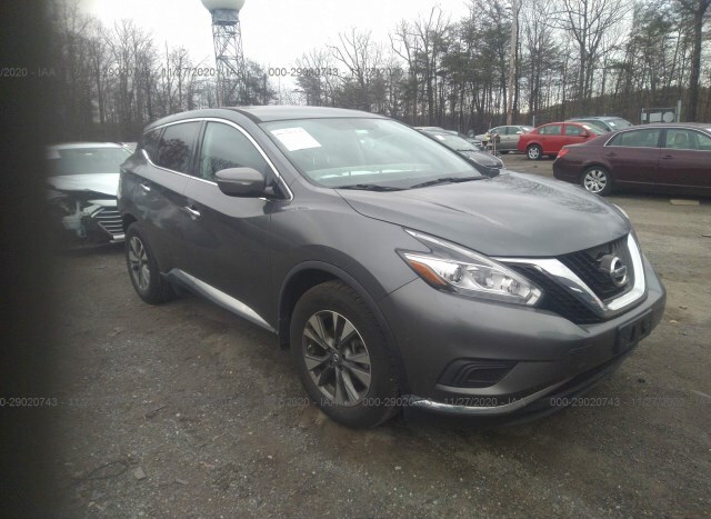 Auction Ended: Salvage Car Nissan Murano 2015 Gray is Sold in ...