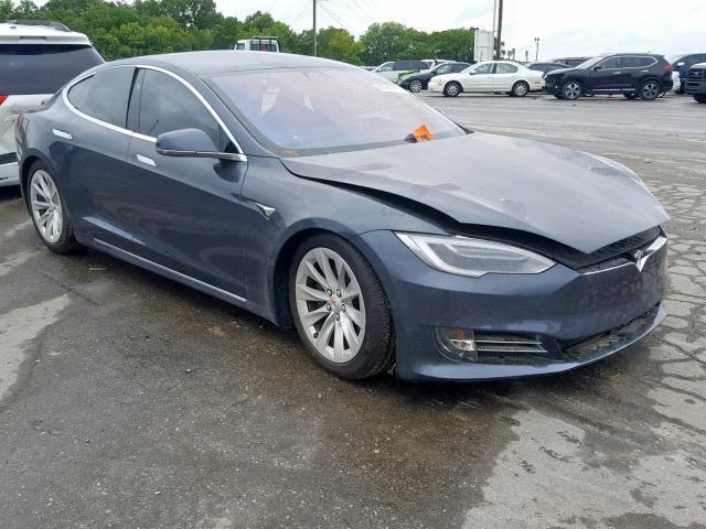 Salvage Car Tesla Model S 2017 Gray For Sale In Lebanon Tn