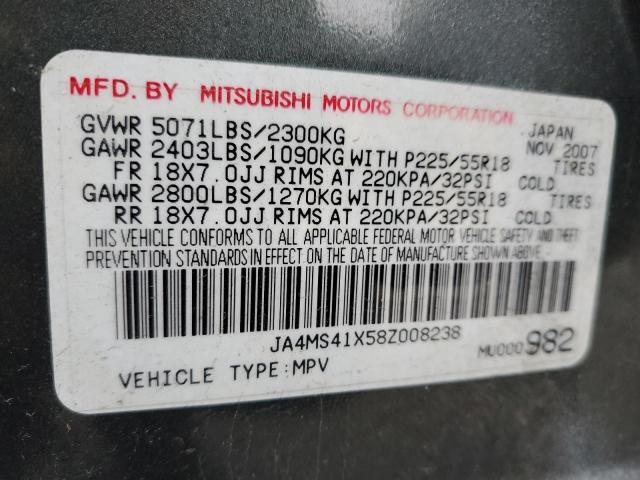 2008 MITSUBISHI OUTLANDER XLS for Sale