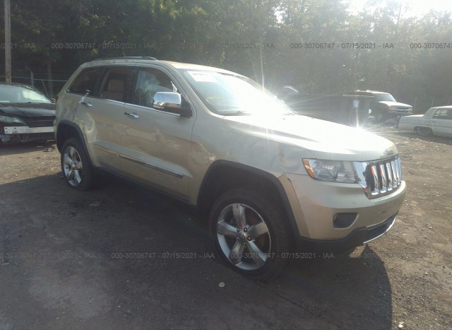 Auction Ended Salvage Car Jeep Grand Cherokee 2011 Gold