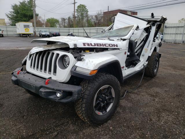 Salvage 2020 Jeep Wrangler Unlimited For Sale In NEW BRITAIN CT  1C4HJXFGXLW******