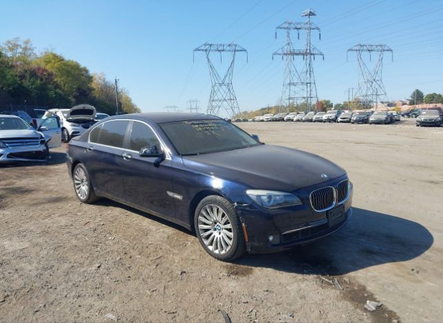Salvage 2012 BMW 750LI For Sale In Bridgeport PA WBAKC8C50CC******