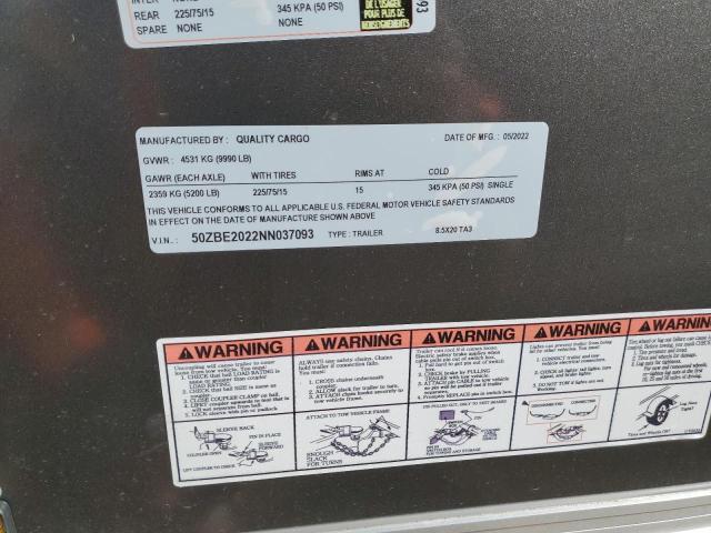 Trail King Quality Cargo Enclosed Trailer 8.5X20 for Sale