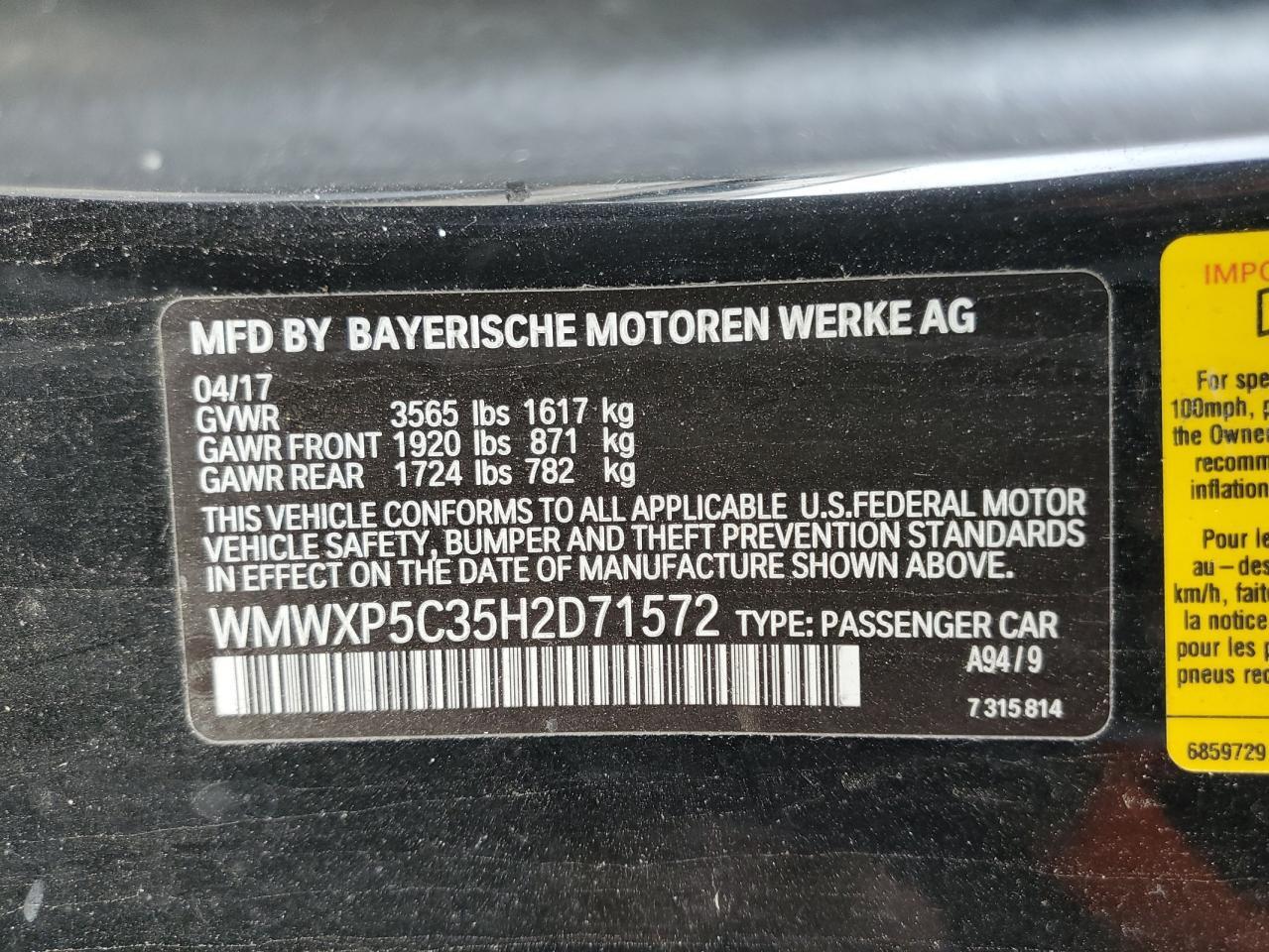 2017 MINI COOPER for Sale