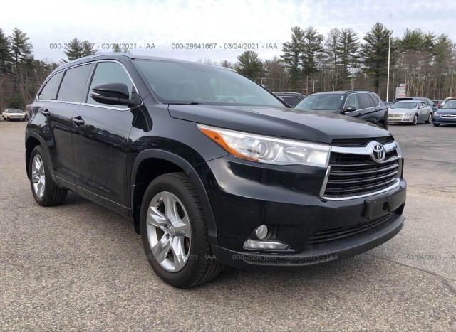 Auction Ended: Used Car Toyota Highlander 2014 Black is Sold in Salem ...