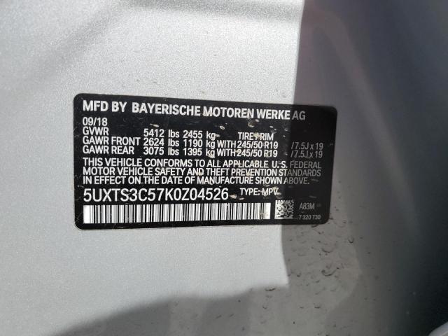 2019 BMW X3 XDRIVEM40I for Sale