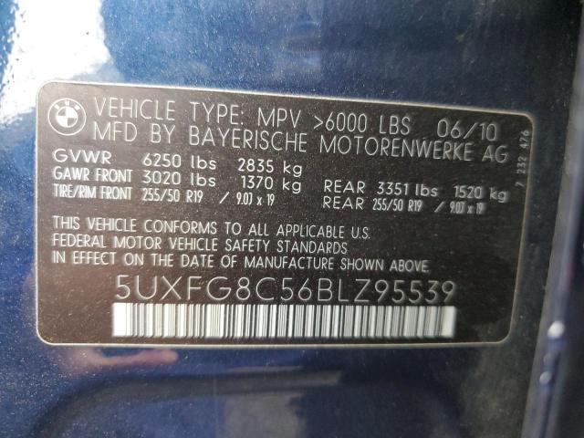 2011 BMW X6 XDRIVE50I for Sale