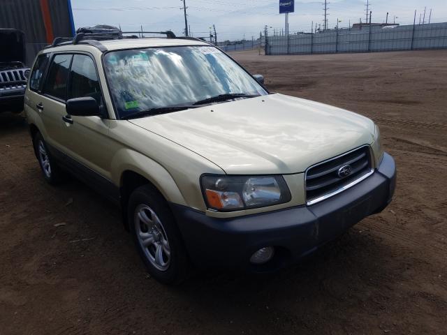 salvage car subaru forester 2004 gold for sale in colorado springs co online auction jf1sg63654h757805 ridesafely