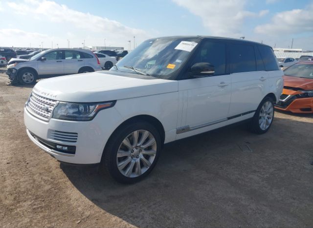 2016 LAND ROVER RANGE ROVER for Sale
