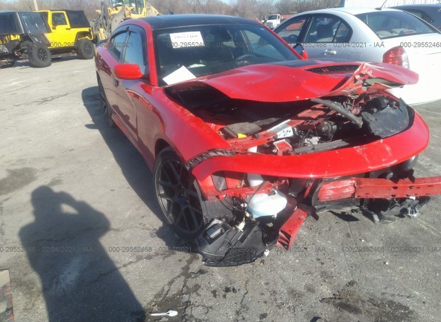 Auction Ended: Salvage Car Dodge Charger 2018 Red is Sold in Kansas ...