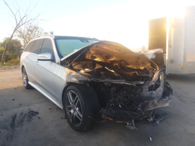 Salvage Car Mercedes Benz E Class 16 Silver For Sale In Grand Prairie Tx Online Auction Wddhh8jb0gb