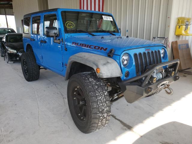 Salvage Car Jeep Wrangler 12 Blue For Sale In Homestead Fl Online Auction 1c4bjwfgxcl