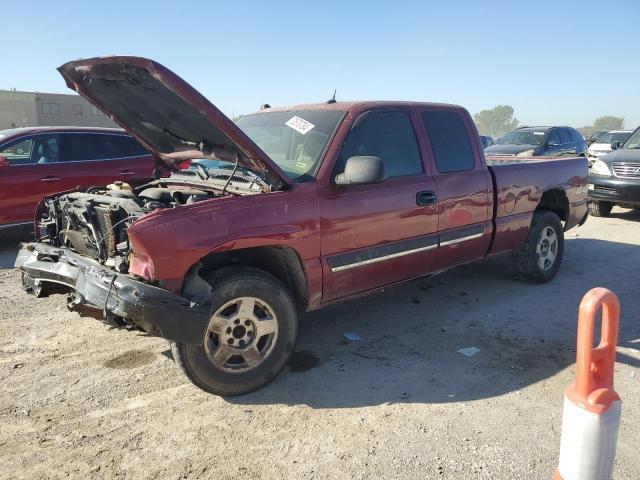 Salvage 2004 Chevrolet SILVERADO For Sale In Kansas City KS 1GCEK19T84E