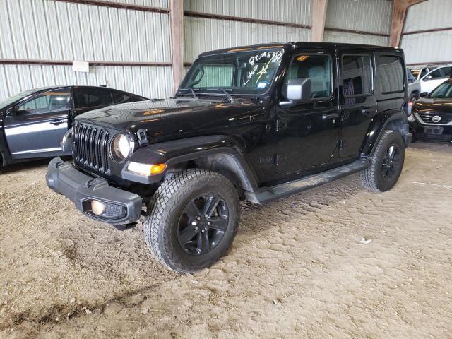 Salvage 2021 Jeep Wrangler Unlimited For Sale In HOUSTON TX