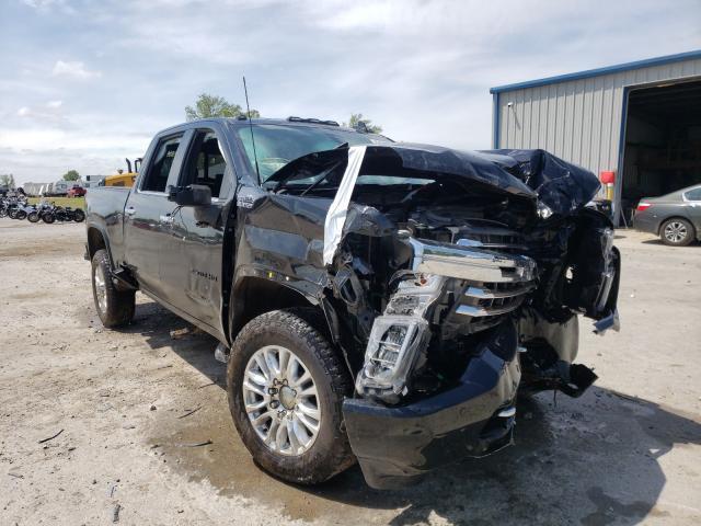 Auction Ended: Salvage Car Chevrolet Silverado 2020 Black is Sold in ...