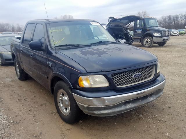 Salvage Car Ford F150 2001 Blue For Sale In Des Moines Ia