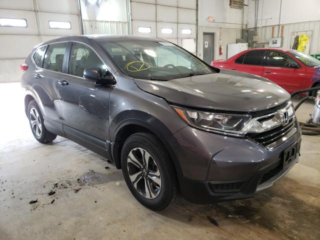 Salvage Car Honda Cr V 2019 Charcoal For Sale In Columbia Mo Online Auction 2hkrw6h37kh206512