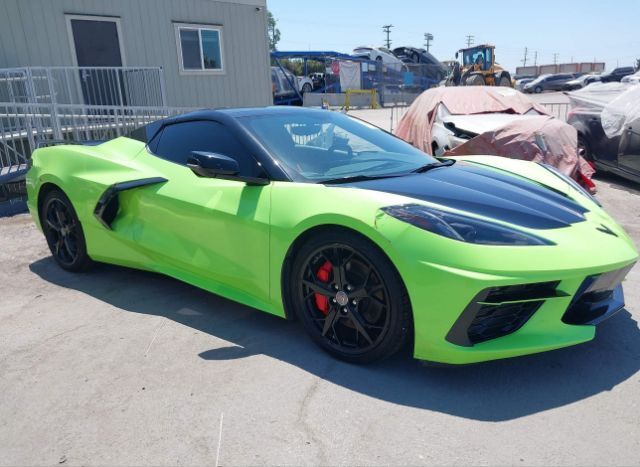 Salvage 2023 Chevrolet CORVETTE STINGRAY For Sale In North Hollywood CA
