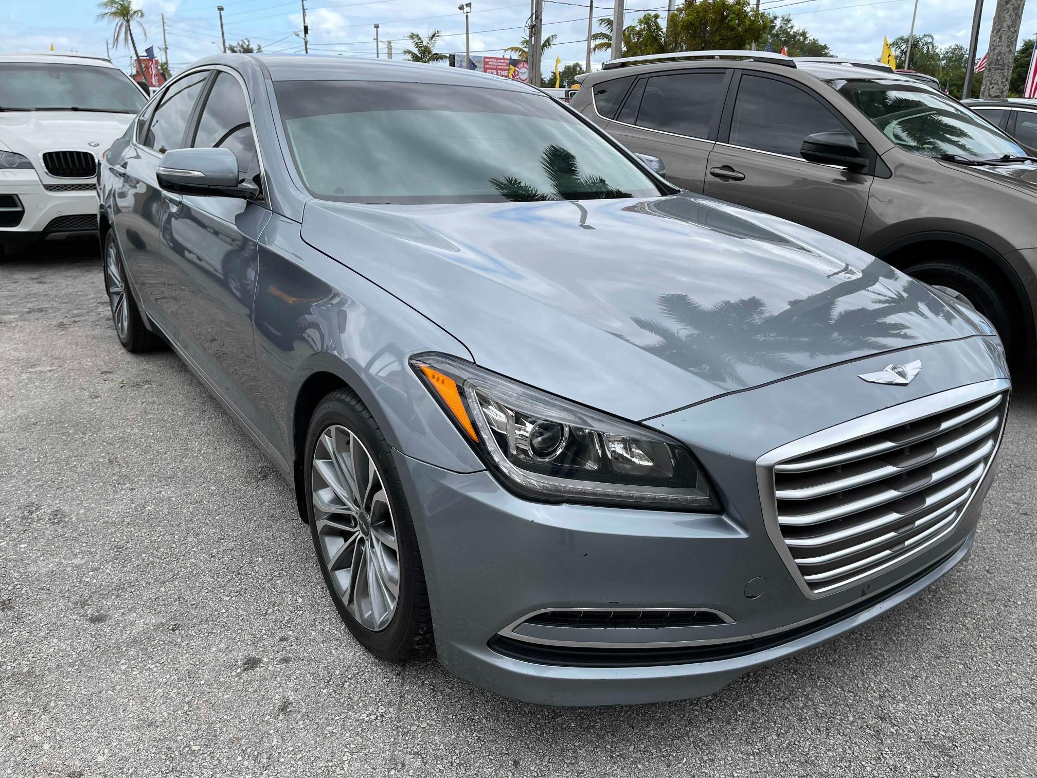 Auction Ended: Used Car Hyundai Genesis 2015 Gray Is Sold In Miami Fl 