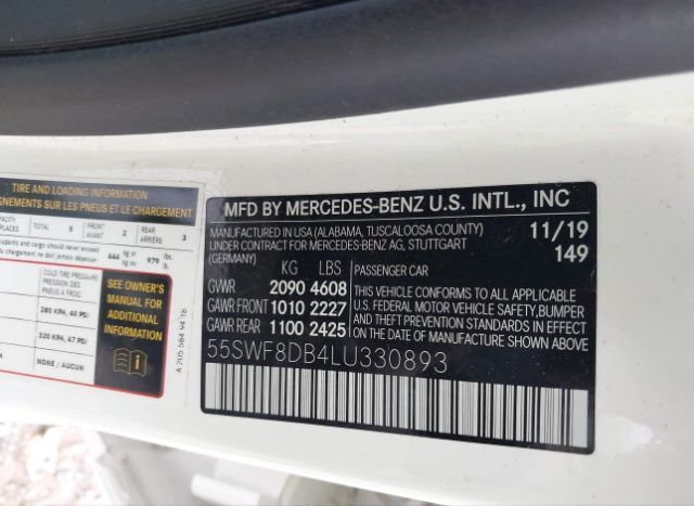 2020 MERCEDES-BENZ C 300 for Sale