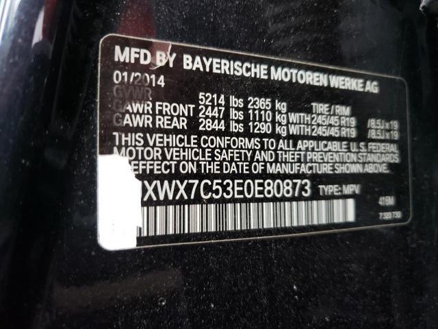 2014 BMW X3 XDRIVE35I for Sale