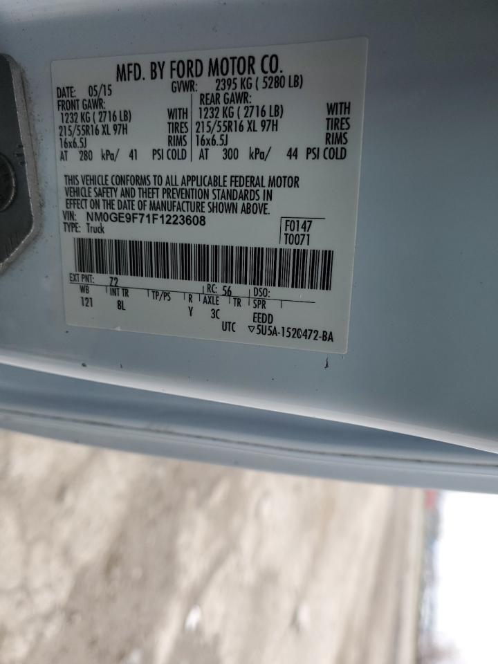 2015 FORD TRANSIT CONNECT for Sale
