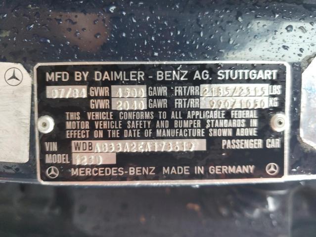 1984 MERCEDES-BENZ 300 DT for Sale