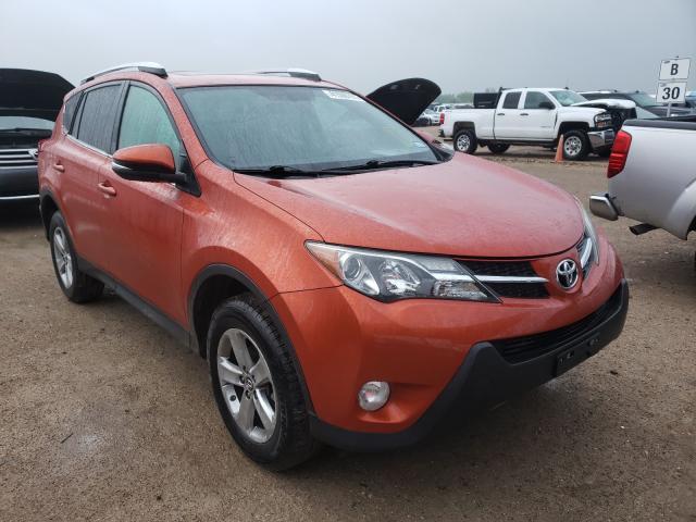 Used Car Toyota Rav4 2015 Orange for sale in TEMPLE TX online auction ...