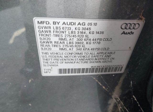 2010 AUDI Q7 for Sale