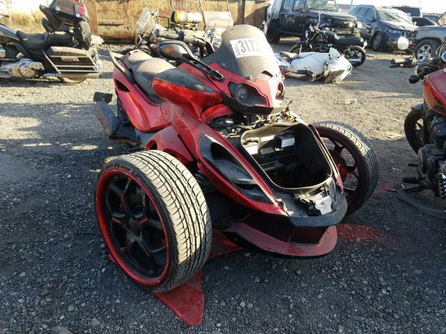 Auction Ended: Salvage Motorcycle Can-Am Spyder Rs 2013 Red is Sold in