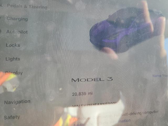 2022 TESLA MODEL 3 for Sale