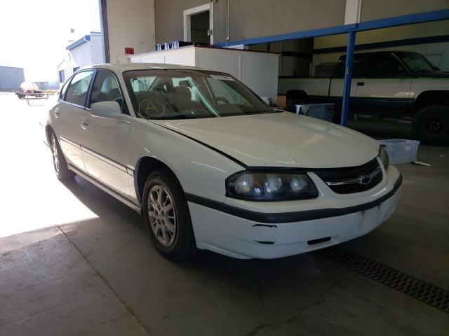 Salvage Car Chevrolet Impala 2002 White For Sale In Pasco Wa Online Auction 2g1wf55ex29113370