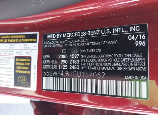2016 MERCEDES-BENZ C 300 for Sale