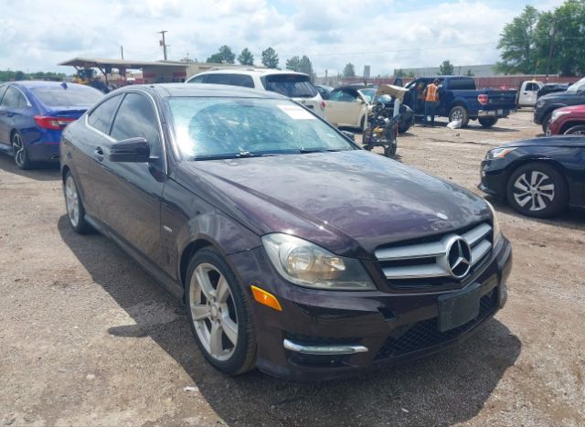 Salvage 2012 MercedesBenz C 250 For Sale In Longview TX WDDGJ4HB7CF******