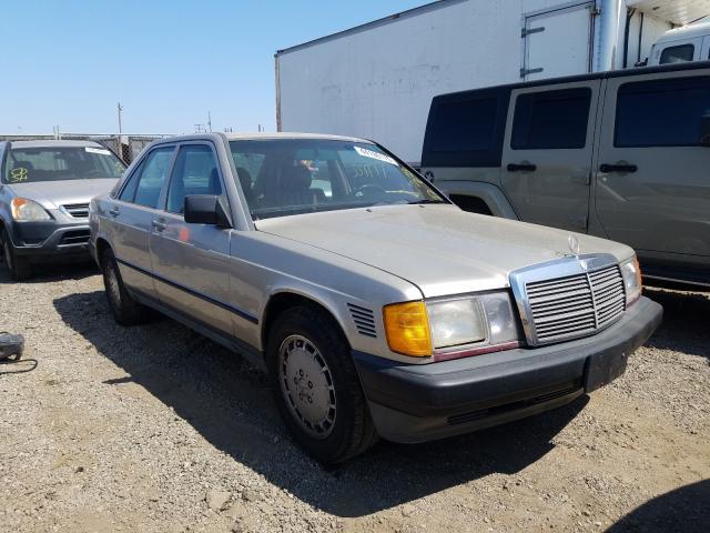 salvage car mercedes benz 190 1987 gold for sale in san martin ca online auction wdbdb28d8hf368867 ridesafely