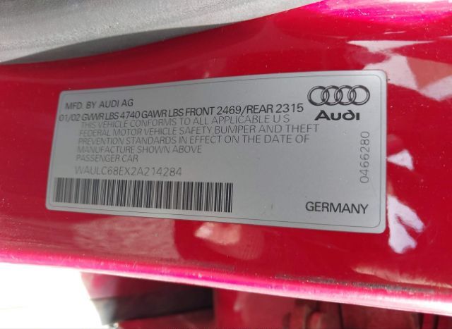 2002 AUDI A4 for Sale