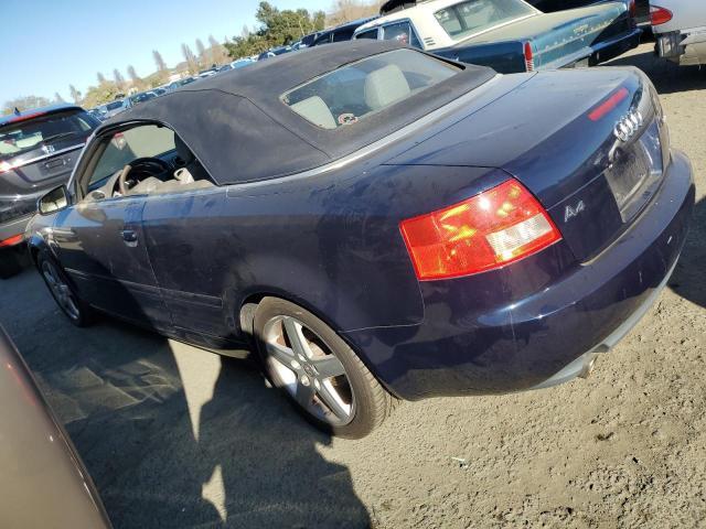 2003 AUDI A4 3.0 CABRIOLET for Sale
