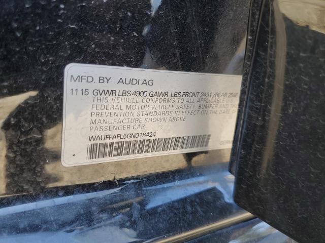 2016 AUDI A4 PREMIUM PLUS S-LINE for Sale