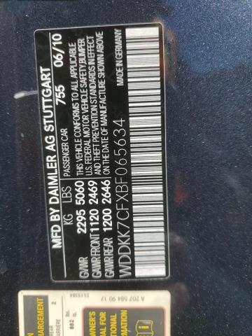 2011 MERCEDES-BENZ E 550 for Sale