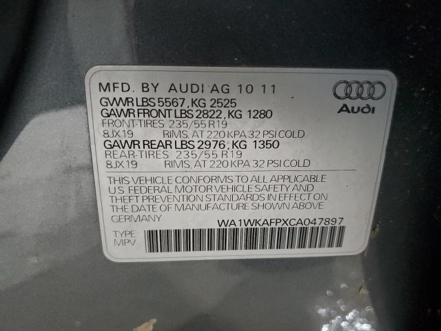 2012 AUDI Q5 PRESTIGE for Sale